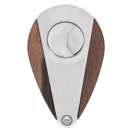 Xikar Xi3 Cigar Cutter - Macassar Ebony - Back View