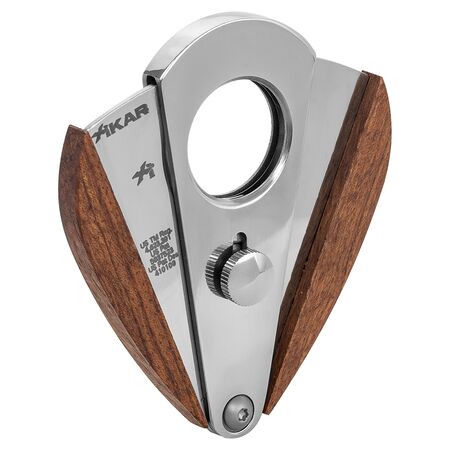 Xikar Xi3 Cigar Cutter - Redwood - Open