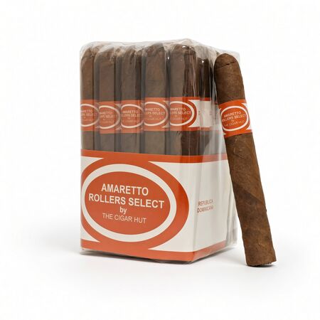Amaretto Flavored Rollers Select Cigars with Single
