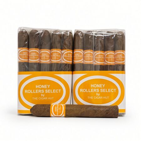 Honey Flavored Rollers Select Cigars 2-fer with Single