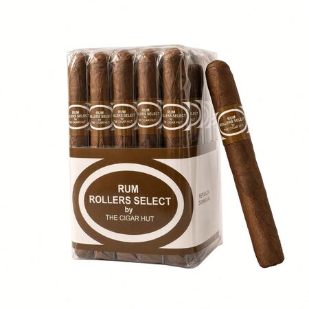Rum Flavored Rollers Select Cigars with Single