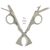 Xikar Multi Task Cigar Scissors - Chrome Silver