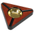 3-Finger Triangular Cigar Ashtray