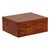 40 Count Éclat Burl Humidor - Side View Closed