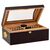 150 Count Il Duomo Humidor - Side View Open With Cigars