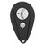 Noir Black Xikar Xi2 Cigar Cutter - Front