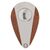 Xikar Xi3 Cigar Cutter - Redwood - Back
