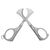 Chrome Silver Xikar Multi Task Cigar Scissors - Open
