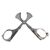 Chrome Silver Xikar Multi Task Cigar Scissors - Open