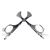 Chrome Silver Xikar Multi Task Cigar Scissors - Open w/ Opened Tools