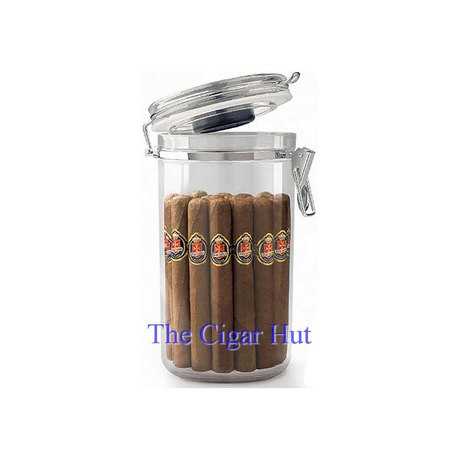 25 Count Cigar Jar Humidor On Sale at The Cigar Hut